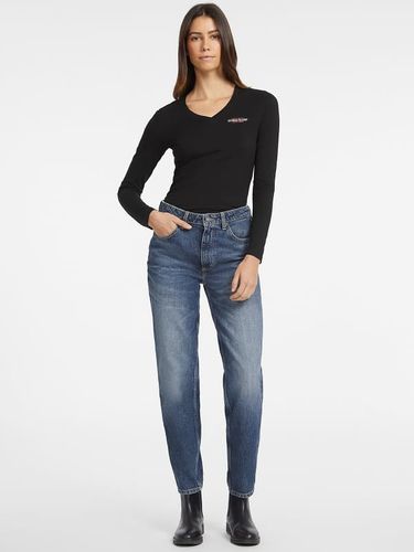 T-Shirt Slim Manches Longues Mini American Tradition - Guess - Modalova