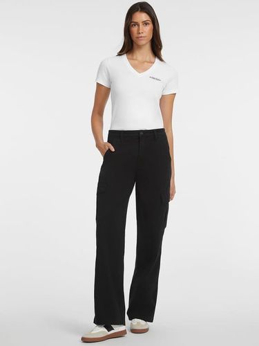 T-Shirt Col V American Tradition - Guess - Modalova