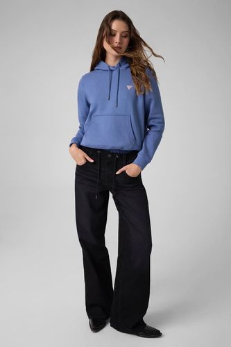 Sweat-Shirt À Capuche Mini Écusson - Guess Jeans - Modalova