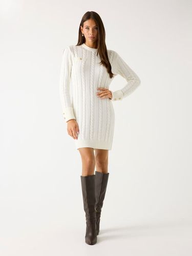 Mini Robe-Pull Laine Mélangée - Guess - Modalova