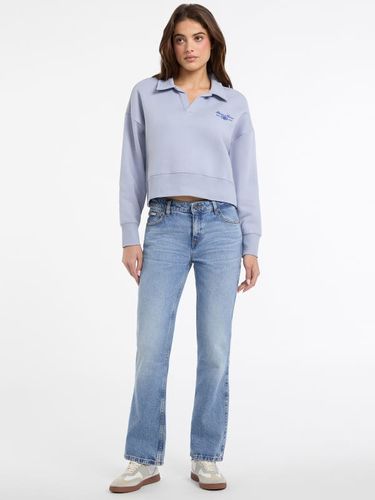 Sweat-Shirt Crop Col Polo - Guess - Modalova