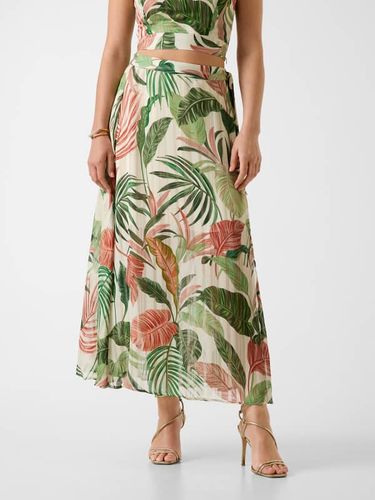 Jupe Portefeuille Imprimé Floral - Guess - Modalova