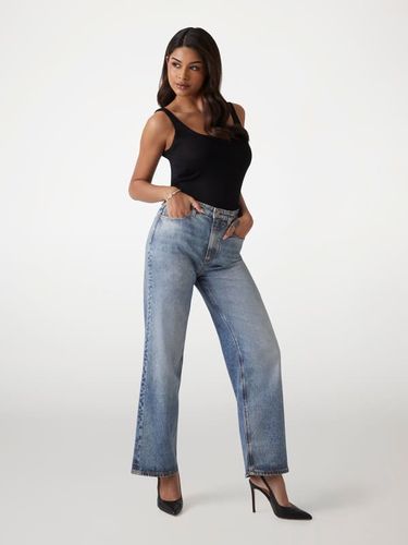 Jean Stretch Large Imprimé - Guess - Modalova