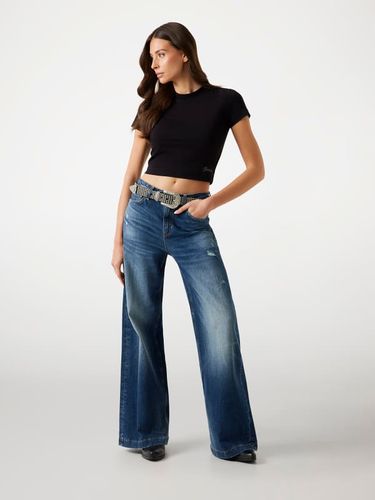T-Shirt Logo Boxy - Guess - Modalova