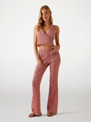Top Encolure Américaine Maille Stretch - Guess - Modalova