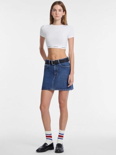 Haut Court Avec Bande Logo - Guess - Modalova