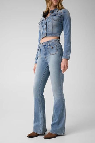 Jean Belle Taille Haute Flare - Guess - Modalova