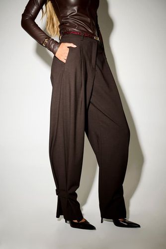 Pantalon Leonie En Mélange De Laine - Guess - Modalova