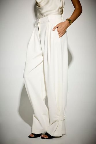 Pantalon Leonie En Mélange De Laine - Guess - Modalova