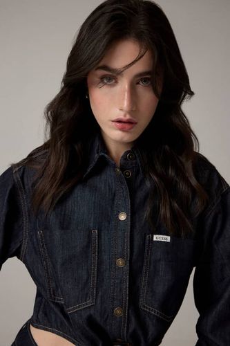 Chemise En Denim À Nouer - Guess - Modalova