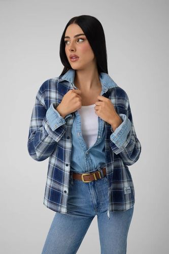 Chemise À Carreaux - Guess - Modalova