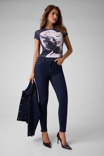 T-Shirt Marilyn Imprimé - Guess - Modalova