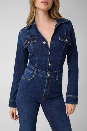 Combinaison-Pantalon Longue En Denim - Guess - Modalova