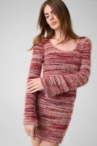 Robe Pull Courte Rayée - Guess - Modalova