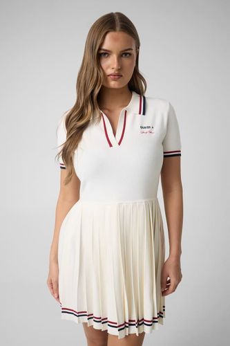 Robe Mini Polo En Maille - Guess - Modalova