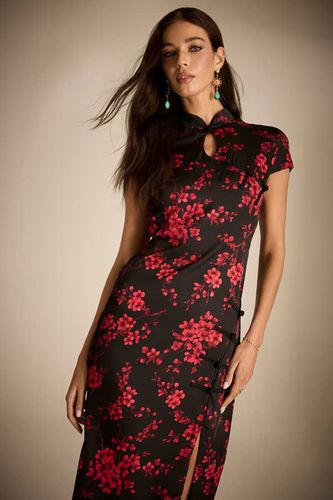 Robe Midi Imprimée - Guess - Modalova