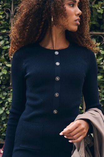 Robe Pull Côtelée - Guess - Modalova