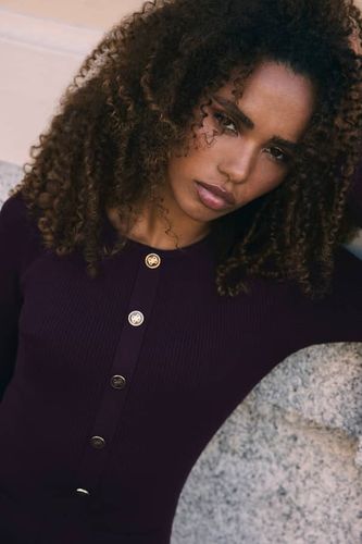 Robe Pull Côtelée - Guess - Modalova