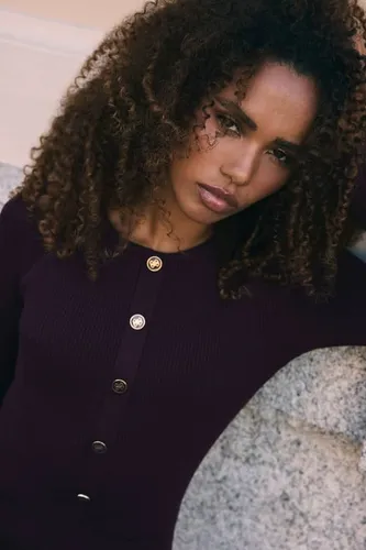 Robe Pull Côtelée - Guess - Modalova