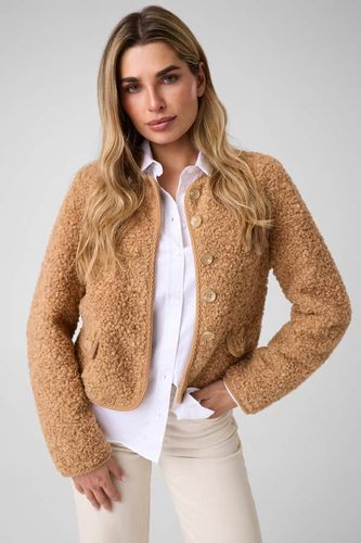 Veste Boutonnée En Sherpa Synthétique - Guess - Modalova