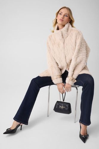 Long Manteau Tressé - Guess - Modalova