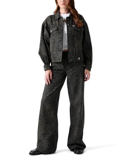 Veste Trucker Oversize - Guess - Modalova