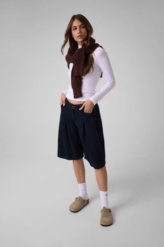 Top À Col Roulé Avec Patch Logo - Guess - Modalova