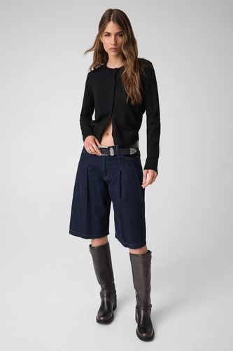 Cardigan En Mélange De Laine - Guess - Modalova