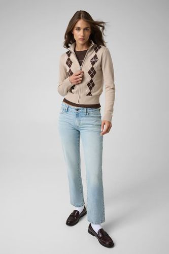 Pull Zippé En Intarsia - Guess - Modalova