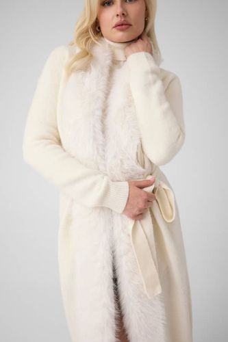 Long Cardigan En Fausse Fourrure - Guess - Modalova