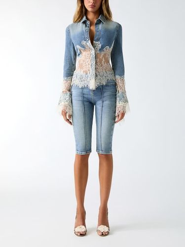 Jean Capri Ceinturé - Guess - Modalova