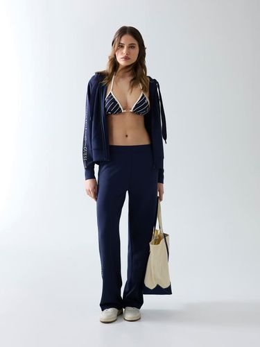 Pantalon De Survêtement Avec Bande Logo - Guess - Modalova