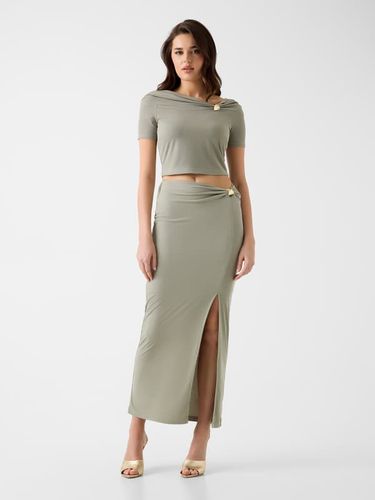 Jupe Crayon Drapée - Guess - Modalova