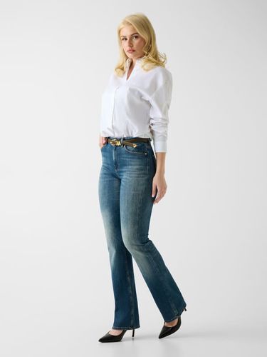 Chemise Oversize En Popeline - Guess - Modalova