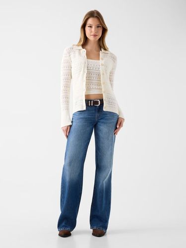 Cardigan En Tricot - Guess - Modalova