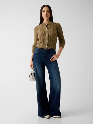 Cardigan En Mélange De Laine - Guess - Modalova