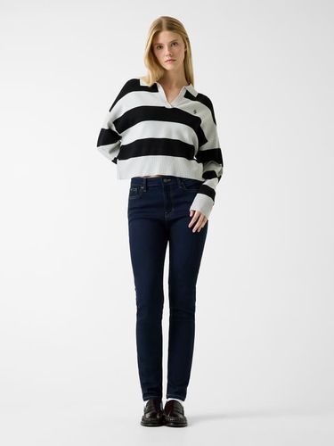 Pull Polo Rayé - Guess - Modalova