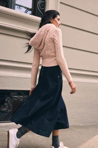 Jupe Midi En Denim - Guess - Modalova