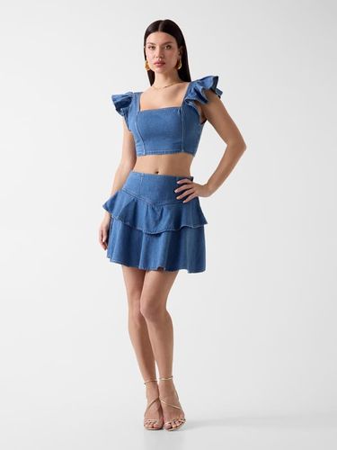 Top Court En Denim - Guess - Modalova