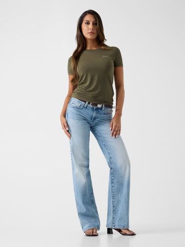 T-Shirt Avec Logo En Strass - Guess - Modalova