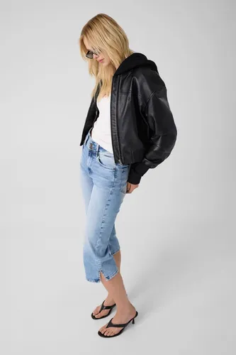 Veste Bomber En Cuir Synthétique - Guess - Modalova