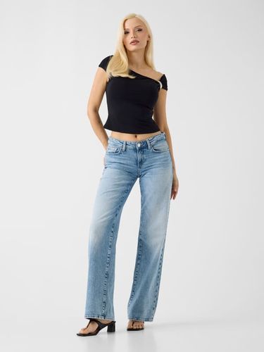 Top Bijou Épaules Dénudées - Guess - Modalova