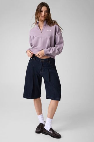 Sweatshirt À Demi-Fermeture Éclair - Guess - Modalova