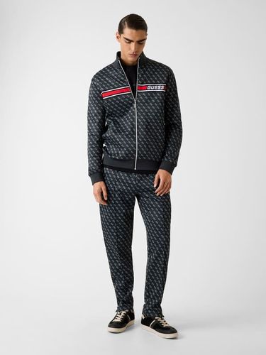 Sweat À Zip Complet En Mélange De Coton - Guess - Modalova