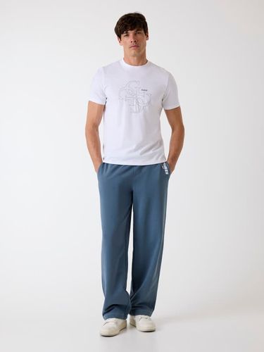 T-Shirt Avec Logo Brodé - Guess - Modalova