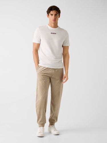 Pantalon À Revers Avec Logo - Guess - Modalova