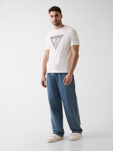 T-Shirt Avec Logo Triangle - Guess - Modalova