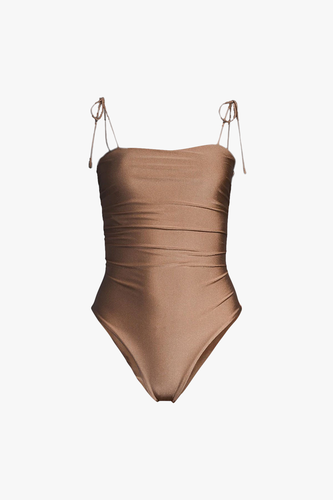 Sand One-Piece in Bronze - XS - Swimsuits - Sara Cristina - Modalova