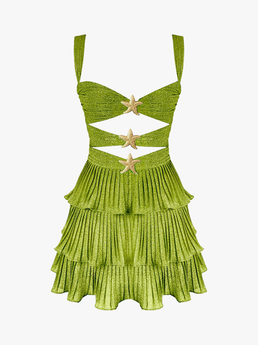 Devin Short Mermaid - Olive - S - Mini dresses - Gigii's - Modalova