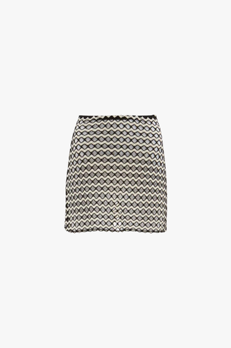Sun Mini Skirt in and Ivory - L - Mini skirts - Sara Cristina - Modalova